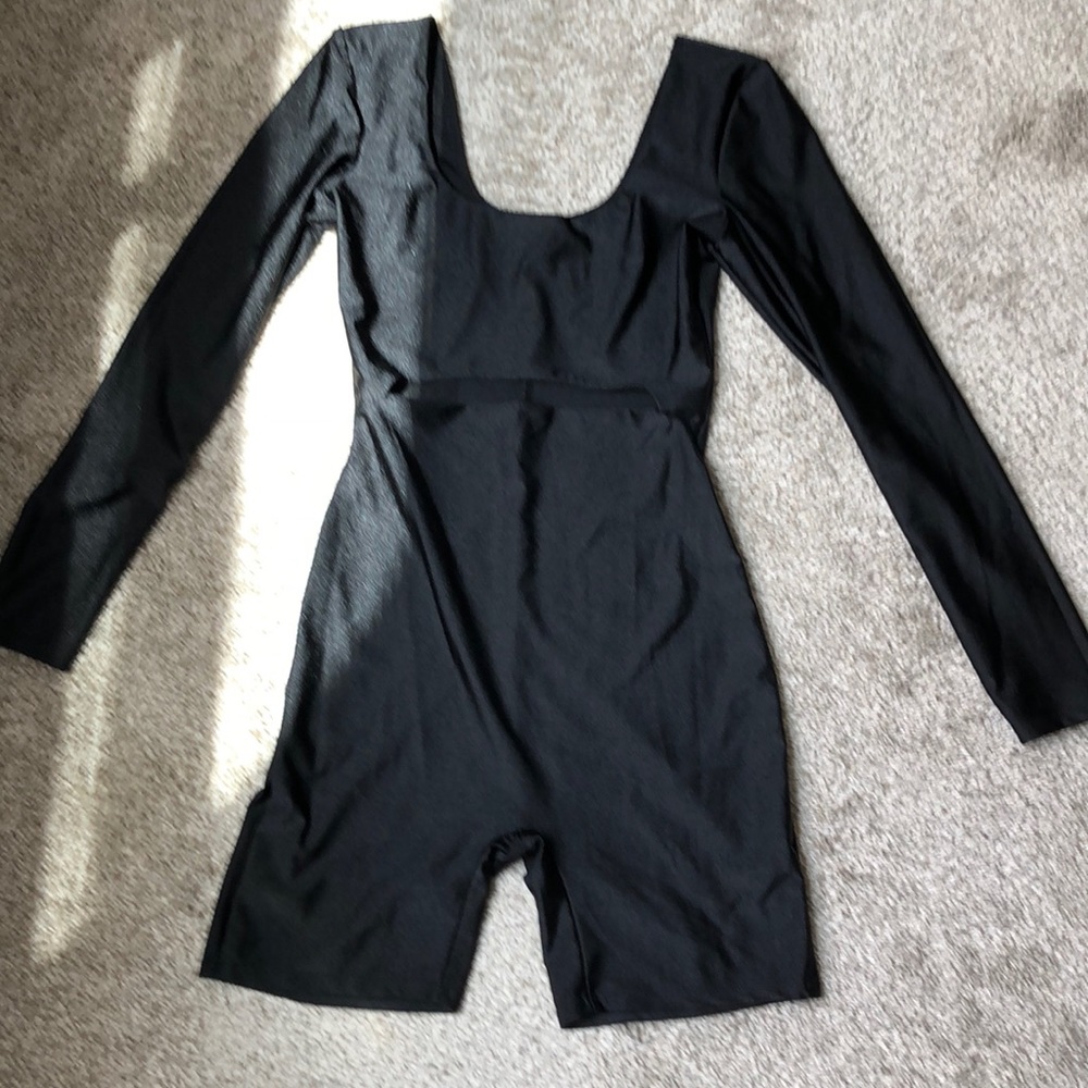 Fashion nova black one piece